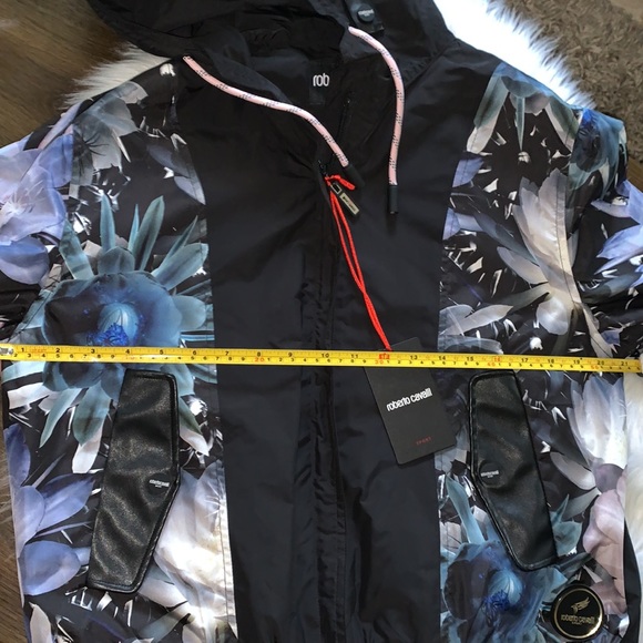 Roberto Cavalli sport Marchito Print Jacket size L - Picture 6 of 16